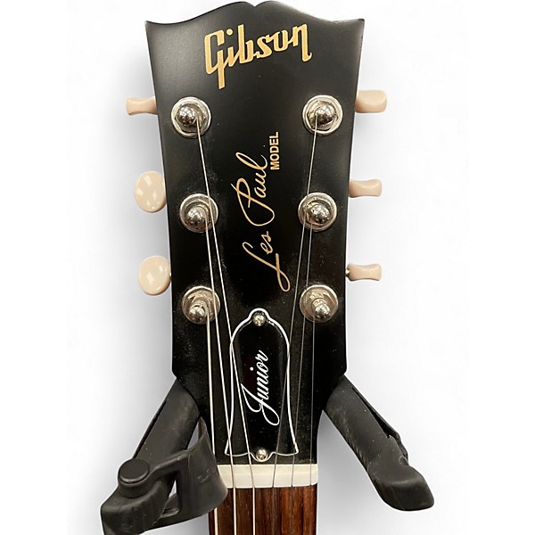 Used 2011 Gibson Les Paul Junior Flat Black Solid Body Electric Guitar