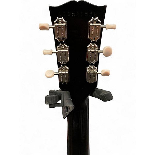 Used 2011 Gibson Les Paul Junior Flat Black Solid Body Electric Guitar