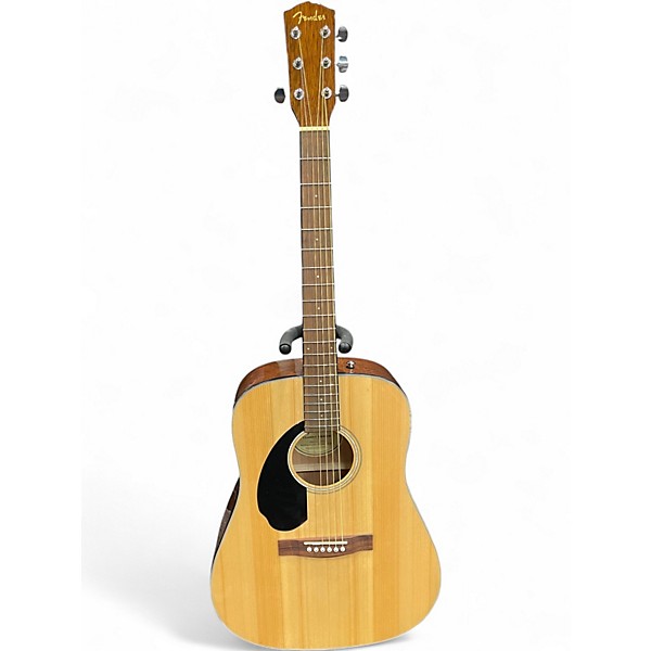Used Fender CD-60S LH NAT Natural Acoustic Guitar