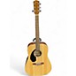 Used Fender CD-60S LH NAT Natural Acoustic Guitar thumbnail