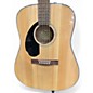Used Fender CD-60S LH NAT Natural Acoustic Guitar