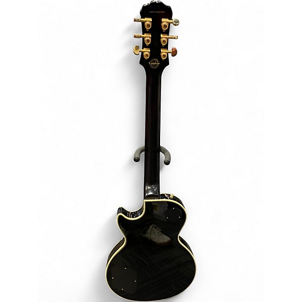 Used Epiphone Les Paul Custom Pro Black Solid Body Electric Guitar