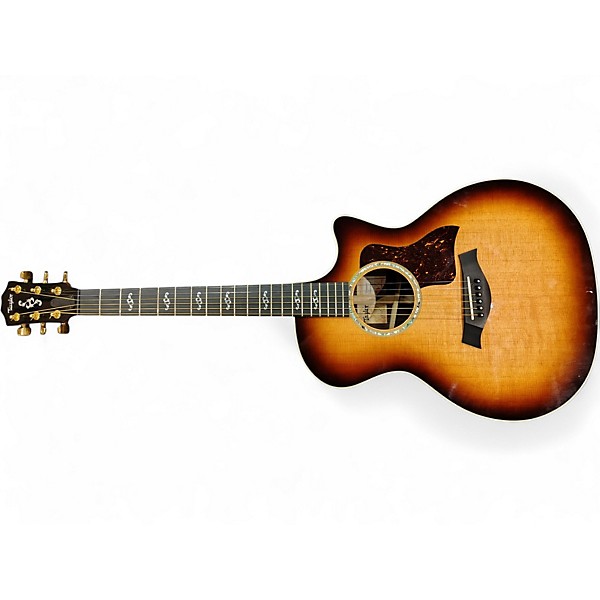 Used Taylor CUSTOM 414CE SHADED EDGE BURST Acoustic Electric Guitar