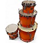 Used TAMA 5 Piece Superstar classic Orange Drum Kit thumbnail