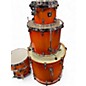 Used TAMA 5 Piece Superstar classic Orange Drum Kit