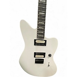 Used Fender Jim Root Signature Jazzmaster  White Solid Body Electric Guitar