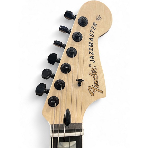 Used Fender Jim Root Signature Jazzmaster  White Solid Body Electric Guitar