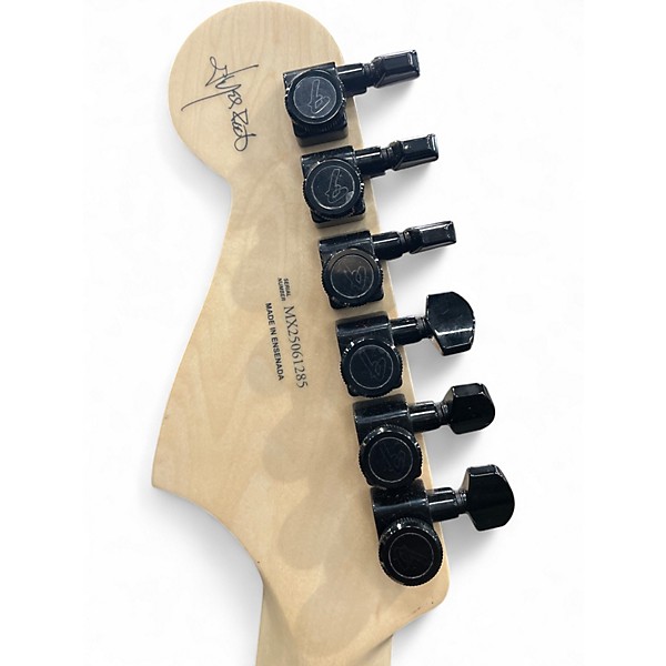 Used Fender Jim Root Signature Jazzmaster  White Solid Body Electric Guitar