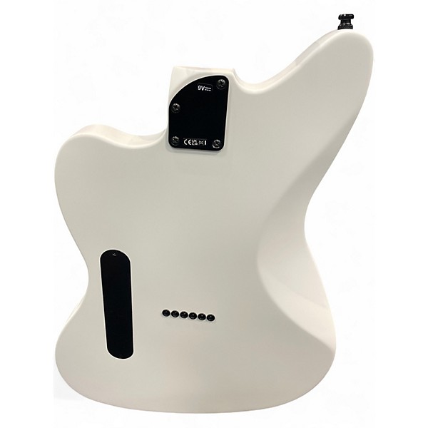 Used Fender Jim Root Signature Jazzmaster  White Solid Body Electric Guitar