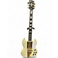 Vintage 2024 Gibson SG Custom Pearl White Solid Body Electric Guitar thumbnail