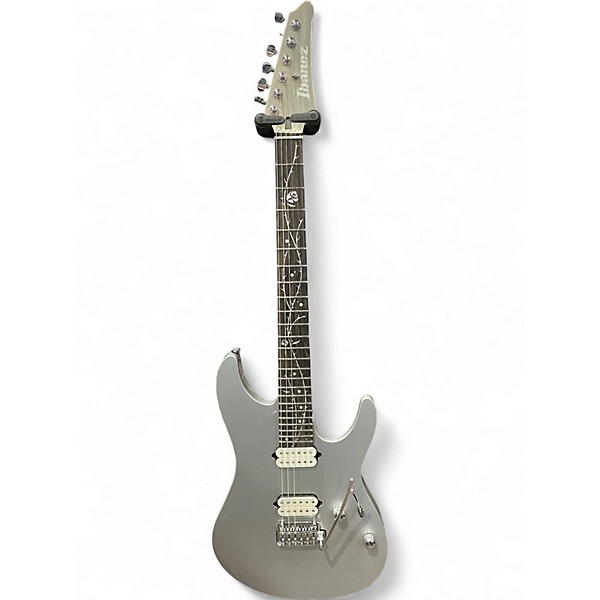 Used Ibanez TOD10 Silver Solid Body Electric Guitar