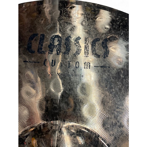 Used MEINL 20in Classics Custom Medium Ride Cymbal