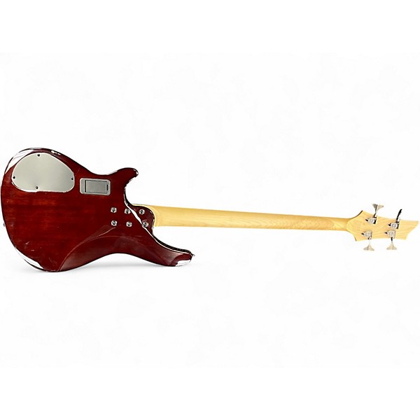 Used Schecter Guitar Research Omen Extreme 4 String 2 Color Sunburst Electric Bass Guitar