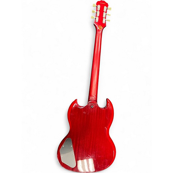 Used Epiphone SG Pro Candy Apple Red Solid Body Electric Guitar