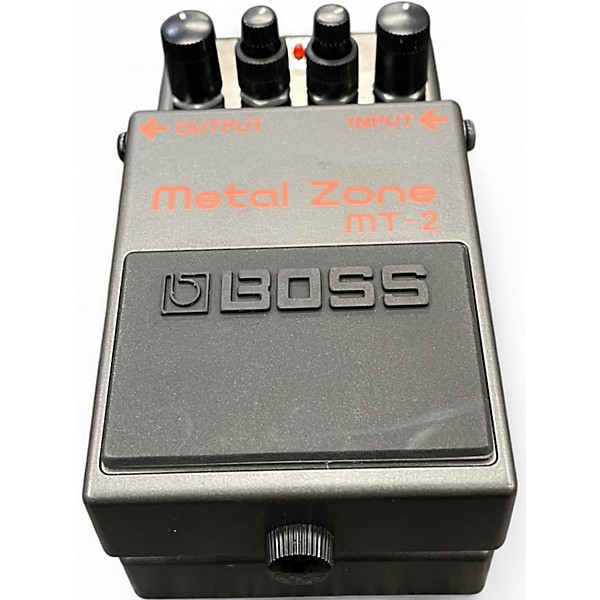 Used BOSS MT2 Metal Zone Distortion Effect Pedal