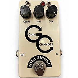 Used Barber Electronics Gain Changer Cream White Pedal