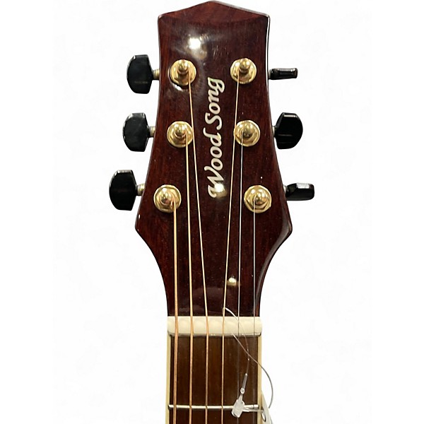Used Gold Tone Wood Song D-NA Natural Acoustic Guitar