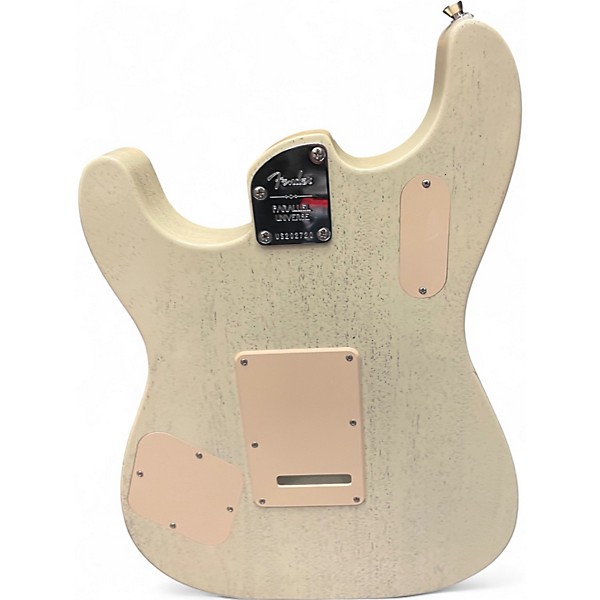 Used 2020 Fender Parallel Universe Volume II Uptown Strat Static White Solid Body Electric Guitar