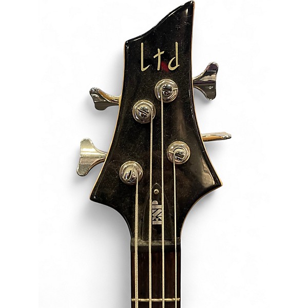 Used ESP LTD B50 Black Electric Bass Guitar