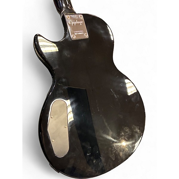 Used Epiphone Les Paul Special II Trans Black Solid Body Electric Guitar