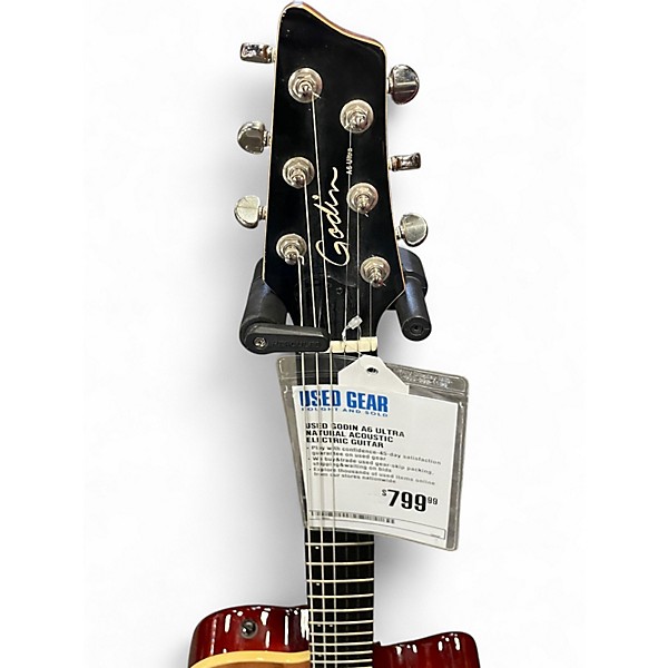 Used Godin A6 Ultra Natural Acoustic Electric Guitar