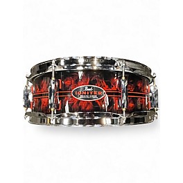 Used Pearl 14in Igniter Black Flame Drum