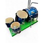 Used Rogers 4 Piece Drum Kit (2001-2003) Blue Drum Kit thumbnail