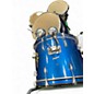 Used Rogers 4 Piece Drum Kit (2001-2003) Blue Drum Kit
