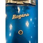 Used Rogers 4 Piece Drum Kit (2001-2003) Blue Drum Kit
