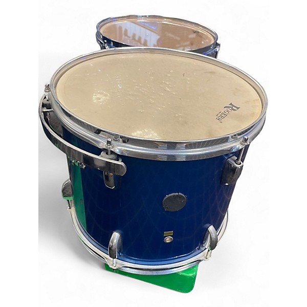 Used Rogers 4 Piece Drum Kit (2001-2003) Blue Drum Kit