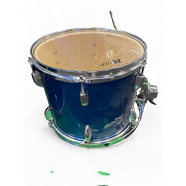 Used Rogers 4 Piece Drum Kit (2001-2003) Blue Drum Kit