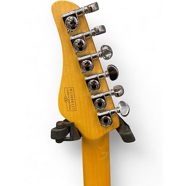 Used Schecter Guitar Research Nick Johnston SSS White Solid Body Electric Guitar