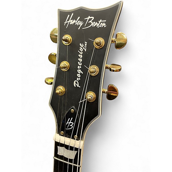 Used Harley Benton PROGRESSIVE HB-1000 BLACK Electric Guitar