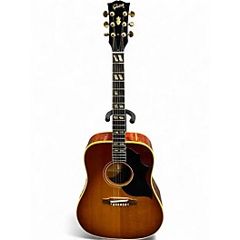 Vintage 1966 Gibson Southern Jumbo 2 Color Sunburst Acoustic Guitar