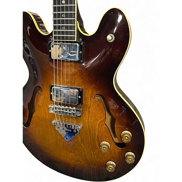 Vintage 1970s Ibanez ARTIST HOLLOWBODY Tobacco Burst Hollow Body Electric Guitar