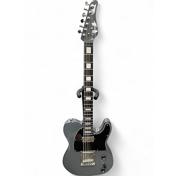 Used Schecter Guitar Research PT EX BARITONE DORIAN GREY Solid Body Electric Guitar