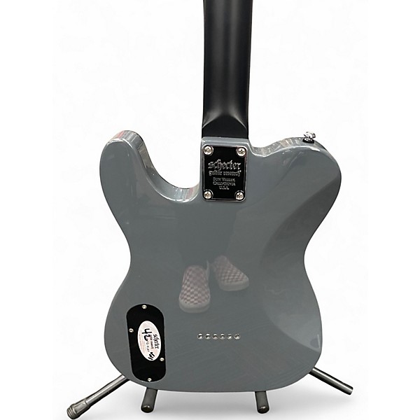 Used Schecter Guitar Research PT EX BARITONE DORIAN GREY Solid Body Electric Guitar