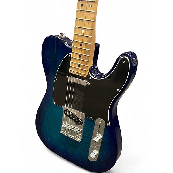 Used Fender Player Telecaster Blue Burst Solid Body Electric Guitar