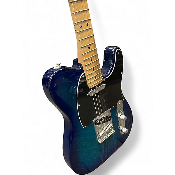 Used Fender Player Telecaster Blue Burst Solid Body Electric Guitar