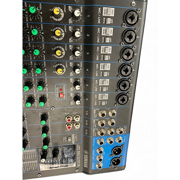 Used Yamaha MG12XUK Unpowered Mixer