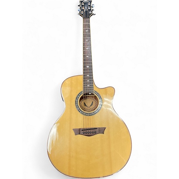Used Dean Performer E PLUS Natural Acoustic Guitar