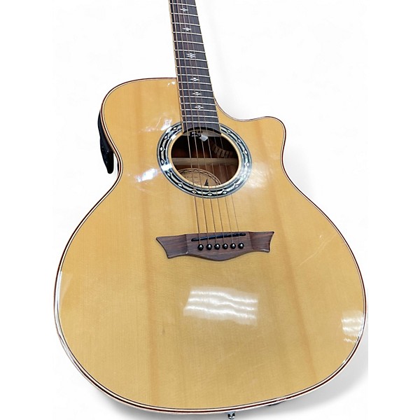 Used Dean Performer E PLUS Natural Acoustic Guitar