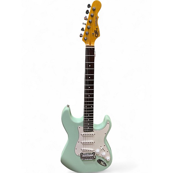 Used G&L Tribute Legacy Sonic Blue Solid Body Electric Guitar