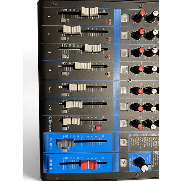 Used Yamaha MG10XU 10 Channel Mixer with Effects Unpowered Mixer