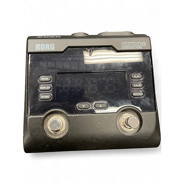 Used KORG PB02 Pitchblack Chromatic Tuner Pedal