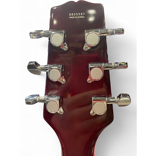 Used Hamer duo tone 2 Color Sunburst Hollow Body Electric Guitar