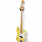 Used Fender 75th Anniversary Commemorative American Precision Bass Yellow Electric Bass Guitar thumbnail