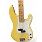 Used Fender 75th Anniversary Commemorative American Precision Bass Yellow Electric Bass Guitar
