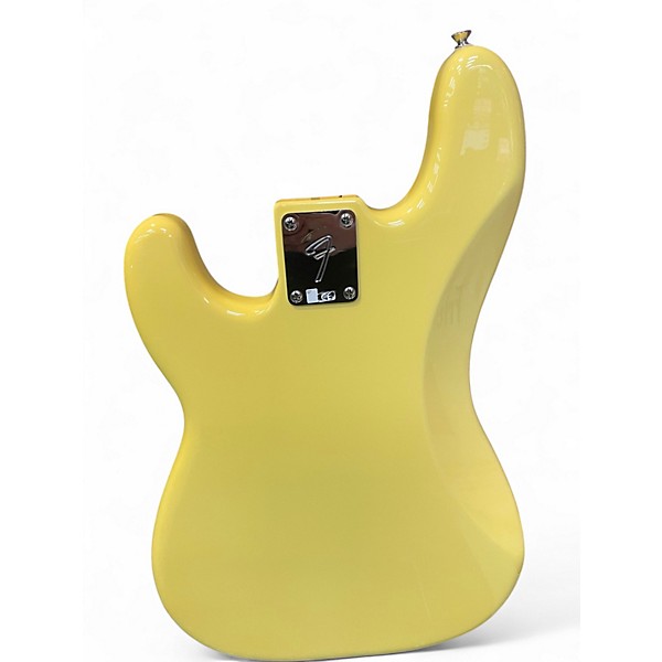 Used Fender 75th Anniversary Commemorative American Precision Bass Yellow Electric Bass Guitar