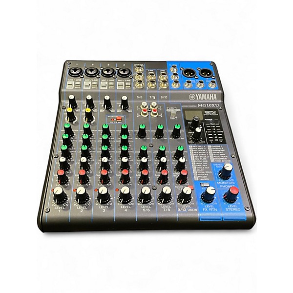 Used Yamaha MG10XU 10 Channel Mixer with Effects Unpowered Mixer